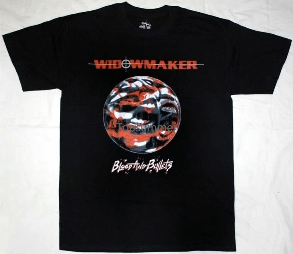 Widowmaker Blood And Bullets Black T Shirt Twisted Sister Desperado Dee Snider