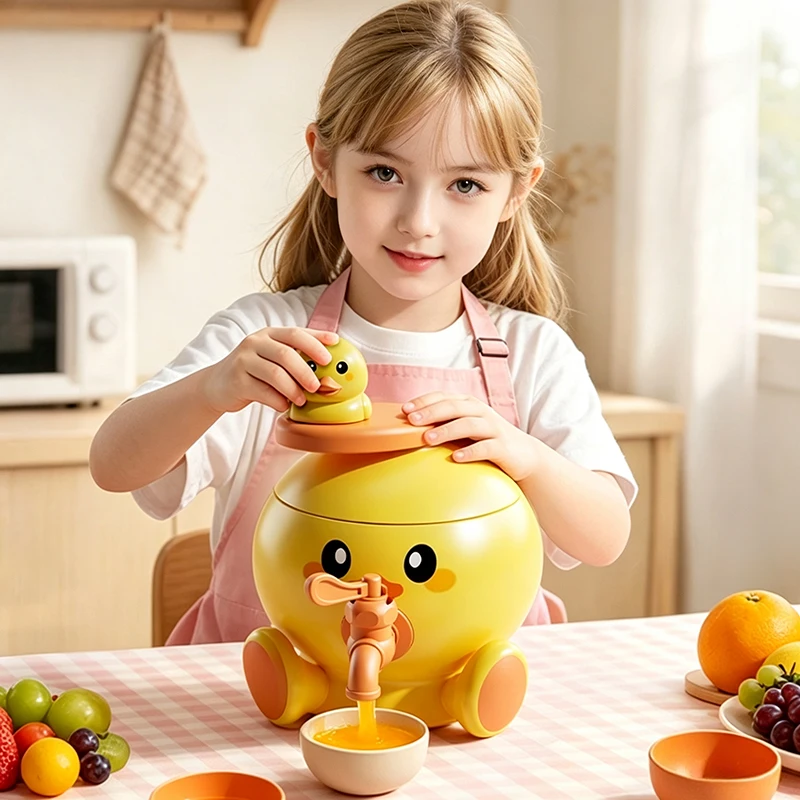 Kitchen Real Juicing Machine Toy For Children Food Safety Knife Cut Fruit Education Boy Girl 3 Years Gifts