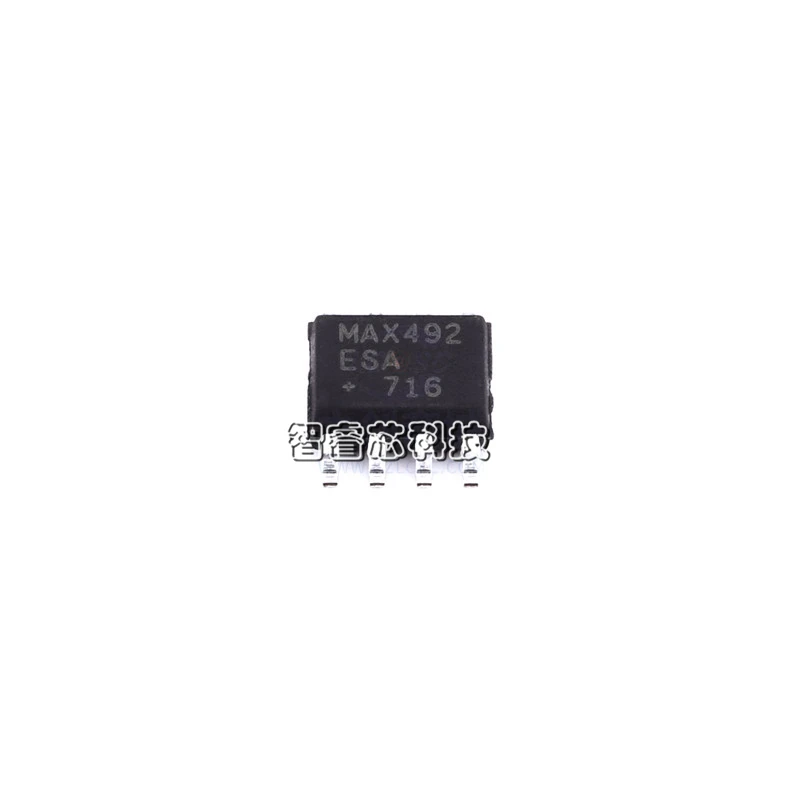 5Pcs/Lot New Original MAX492CSA+T MAX492ESA operational amplifier package SOP-8 Integrated Circuit In Stock