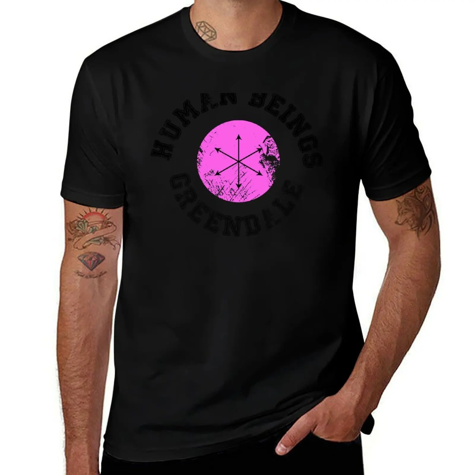 T-shirt à manches courtes pour la course à pied de la Greendale Community College