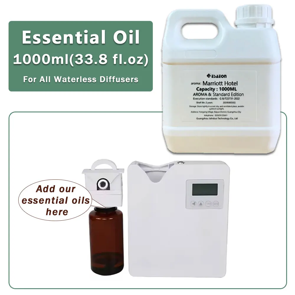 ESAEON Fragrance Expansion Machine Supplement Liquid Essential Oils -  Aroma Machine Oil, Marriott Hotel - 1000ML (33.8 fl.oz)