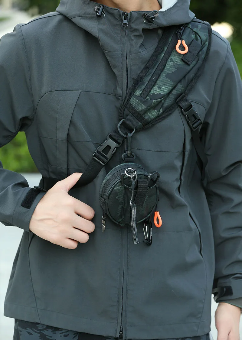 Taktische Molle Tasche Angelschnur Hängen Tasche mit Köder Zangen Halter Mini Brieftasche Karte Schlüssel Pack Camping Wanderung Jagd Geldbörse – Detail 18
