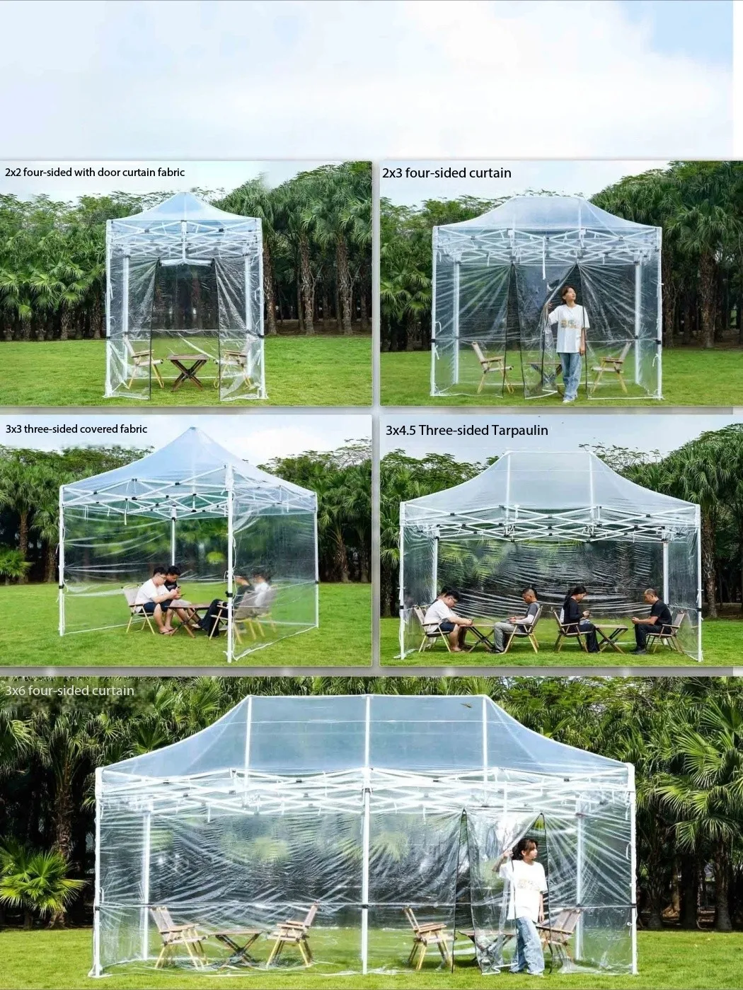 

Пластиковый лист, палатка для солнечной комнаты, простая полностью прозрачная тент, тент с теплоизоляцией, тент для двора, складной солнце на открытом воздухе