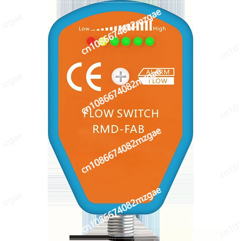 Thermal Flow Switch Electronic Insertion Type Water Flow Switch Flow Monitor Sensor for Liquid Pipeline