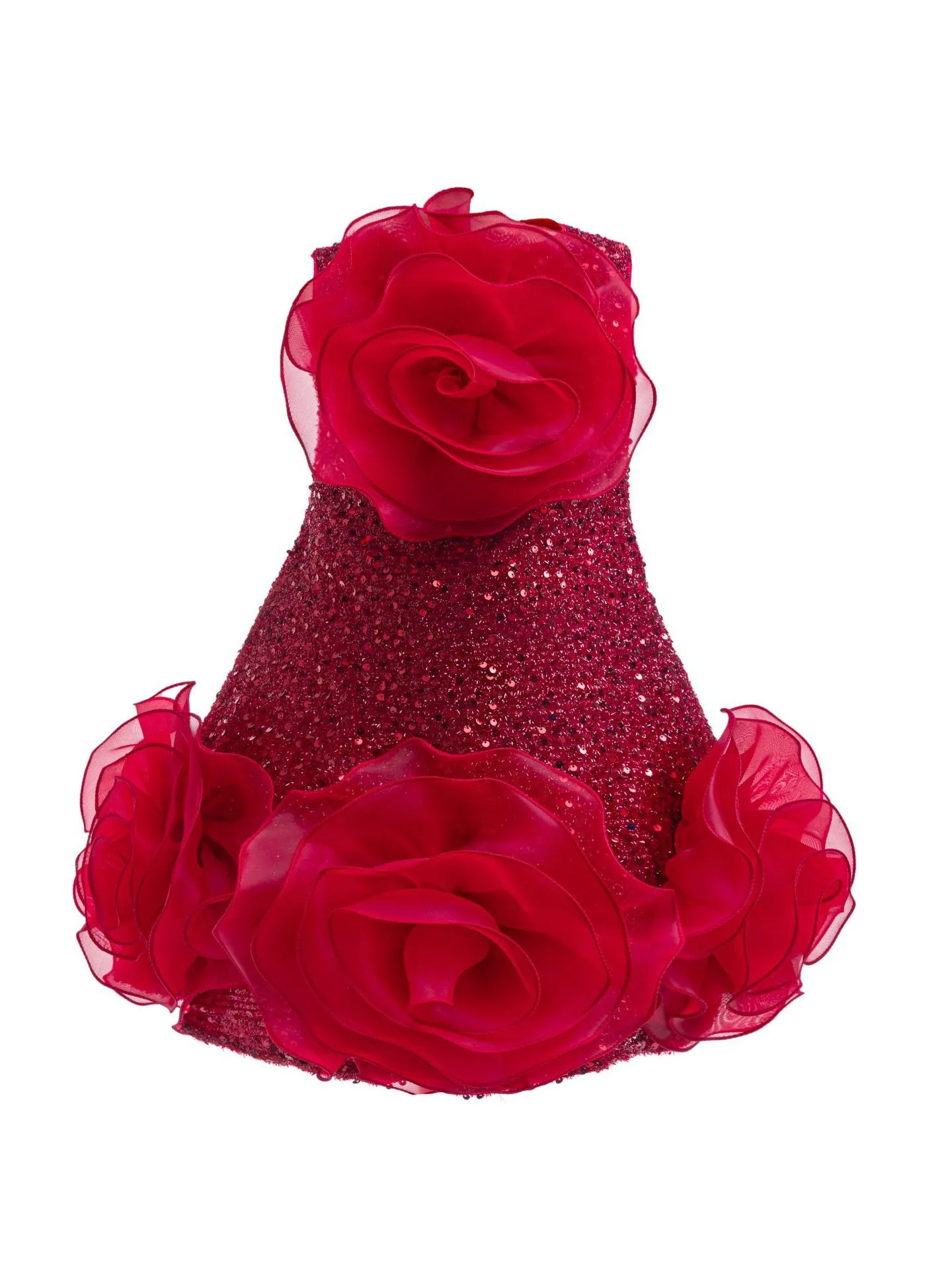 

HETISO Sequin Girls Dress Super Bow Kids Birthday Holiday Party Ball Gown for Summer Children's Costumes 4-7 Years