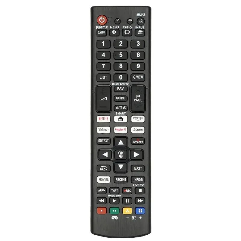 

For Universal LG-Smart-TV-Ultra-HD-LED-LCD-HDTV-3D-4K-Remote-Control-Replacement With NETFLIX PrimeVideo MOVIES Buttons