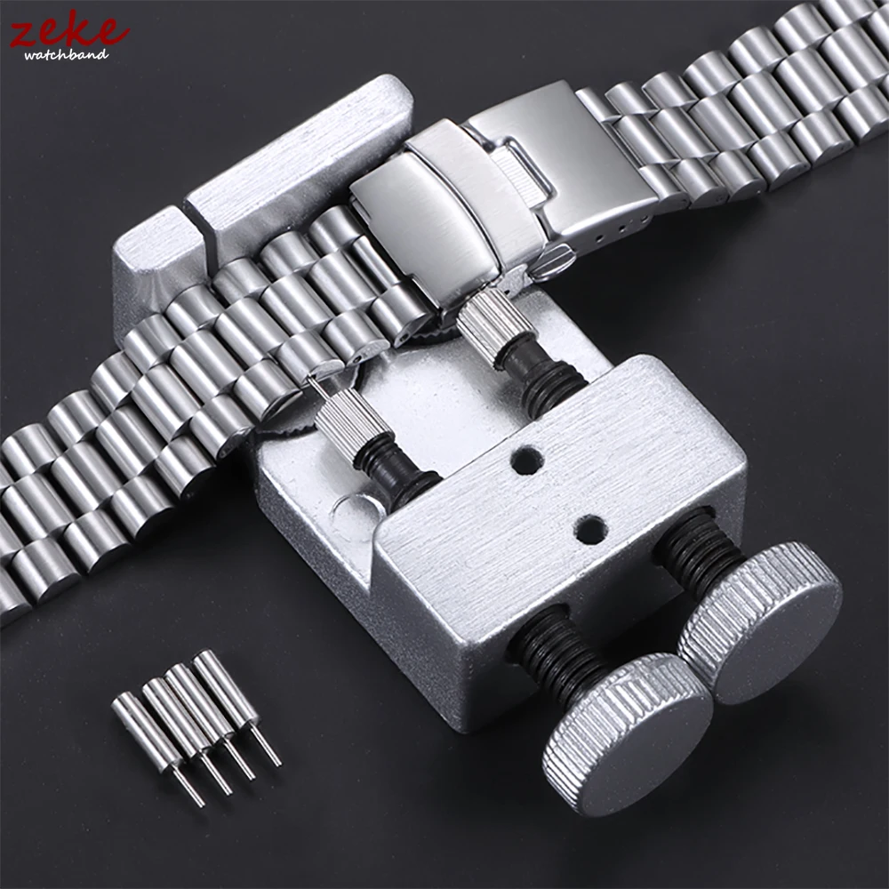 Watchband Link Pin Tool Adjusting Watch Strap Tool with Watch Pin 2 in 1 Metal Watch Repair Tool Bracelet Remover Easy To Remove