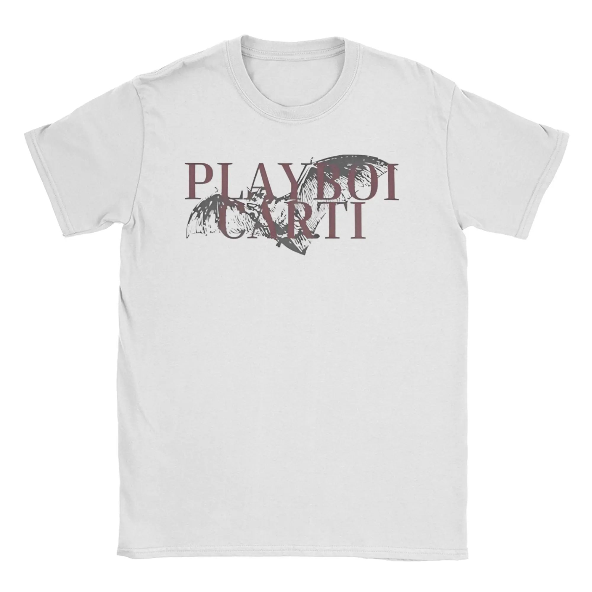 

Мужские и женские футболки Playboi Carti Album, забавные футболки из чистого хлопка, футболка с короткими рукавами, одежда с круглым воротником, идея подарка