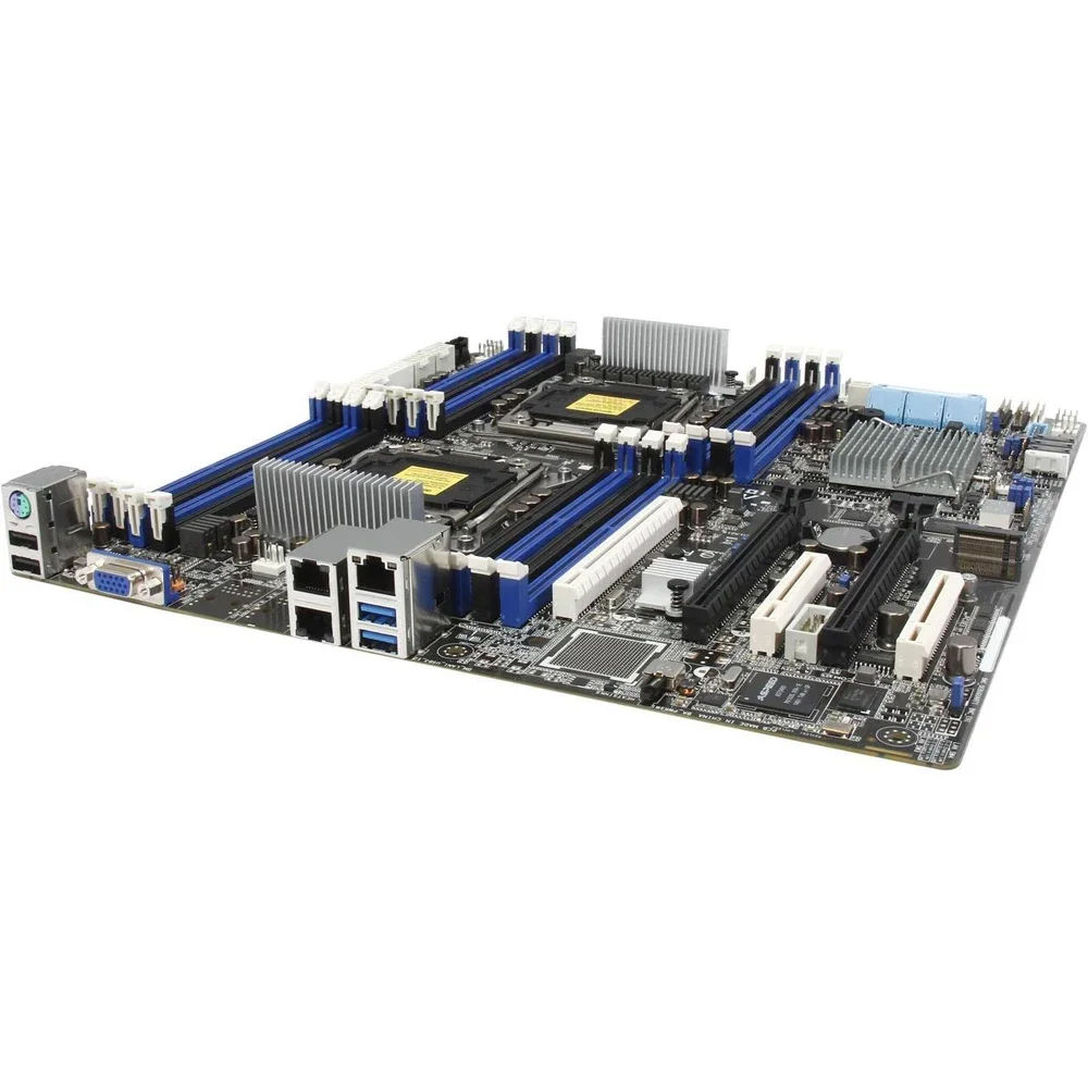 ASUS Z10PE-D16 اللوحة الأم دعم E5-2600 v4 E5-2699 v3 E5-2699 v4 E5-1600 v4 CPU 16 × DDR4 1024GB LGA 2011-3 Intel C612 M.2 EEB #5