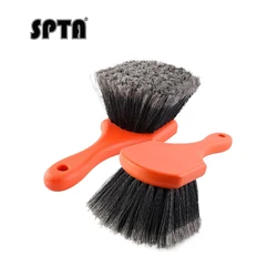 SPTA Car Wheel Rim Cleaning Brush Nylon Engineering Plastics Auto Detailing Cleaning Brush Remove the Mud no Scratch For Tire