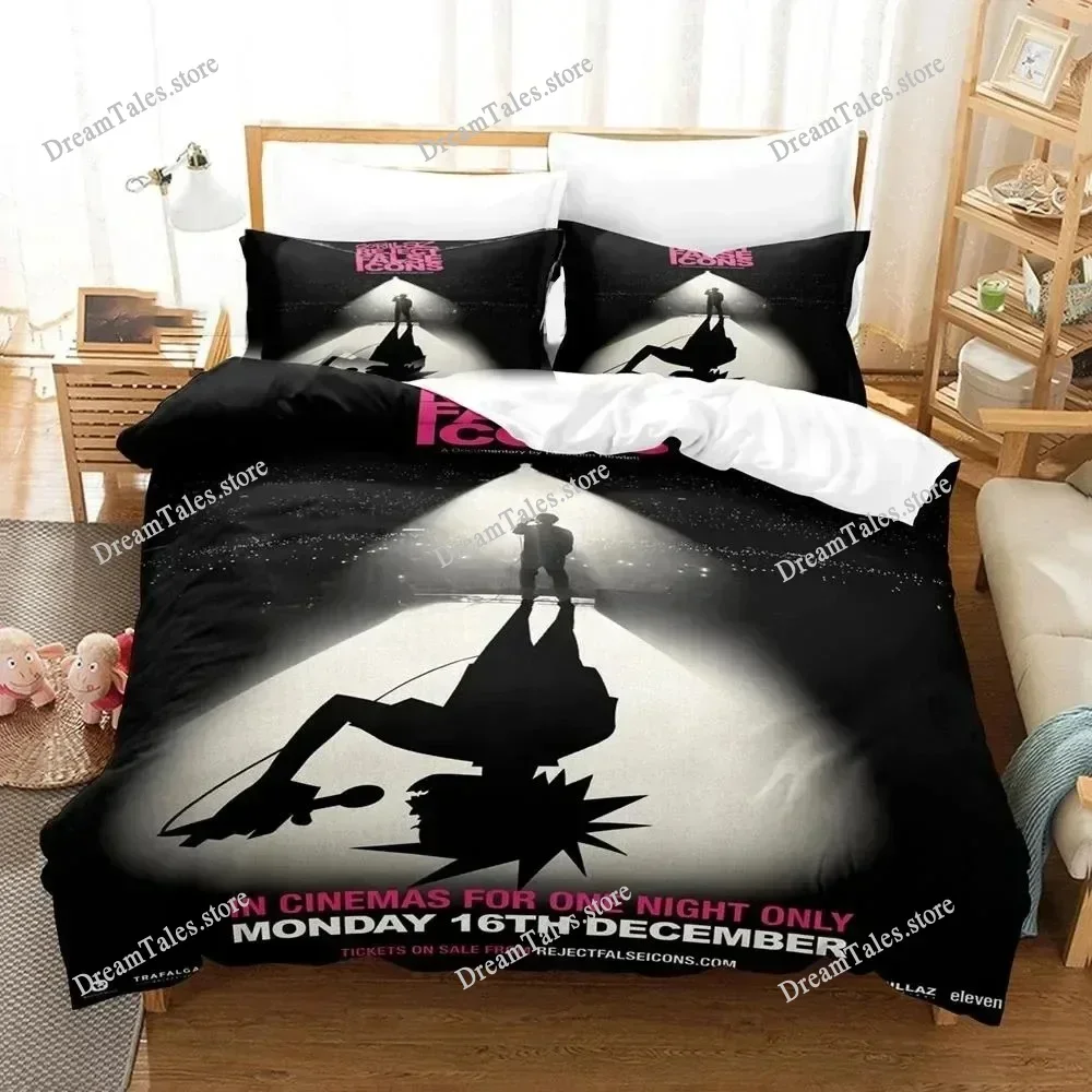 

3D Printed Gorillaz Music Band Bedding Set Boys Girls Twin Queen Size Duvet Cover Pillowcase Bed Kids Adult Home Textileextile74