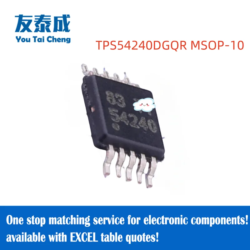 5PCS-50PCS DC-DC Power chip TPS54240DGQR 54240 MSOP10