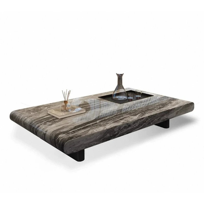 

xc-Modern Design High-end Top Marble Coffee Table Nordic Style Living Room Rectangle Coffee Table for Home Furniture*