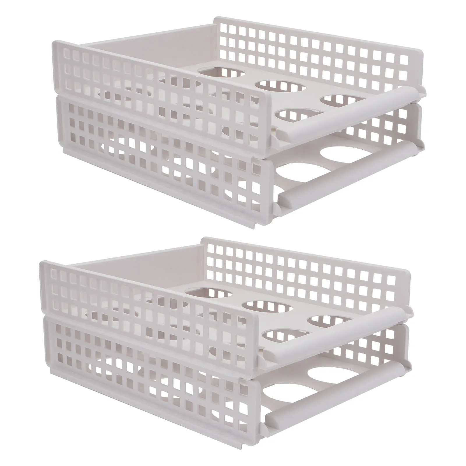 

2 шт., пластиковая стойка для хранения, корзина, шкаф, ganizer, разделитель для одежды, складной штабелируемый безопасный домашний шкаф, ящик, аккуратный