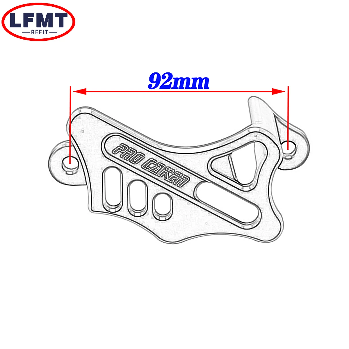 Motorcycle Rear Brake Caliper Plastic Guard For Honda CR125R CR250R CRF250X CRF450X CRF250RX CRF250R CRF450R CRF450L 2002-2023