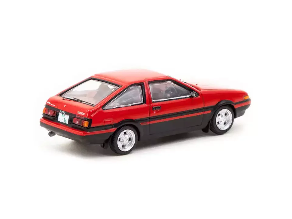 SPRINTER TRUENO AE86 RED/BLACK 1:64 SCALE BY TARMAC WORKS Car Collection Limited Edition Hobby Toys