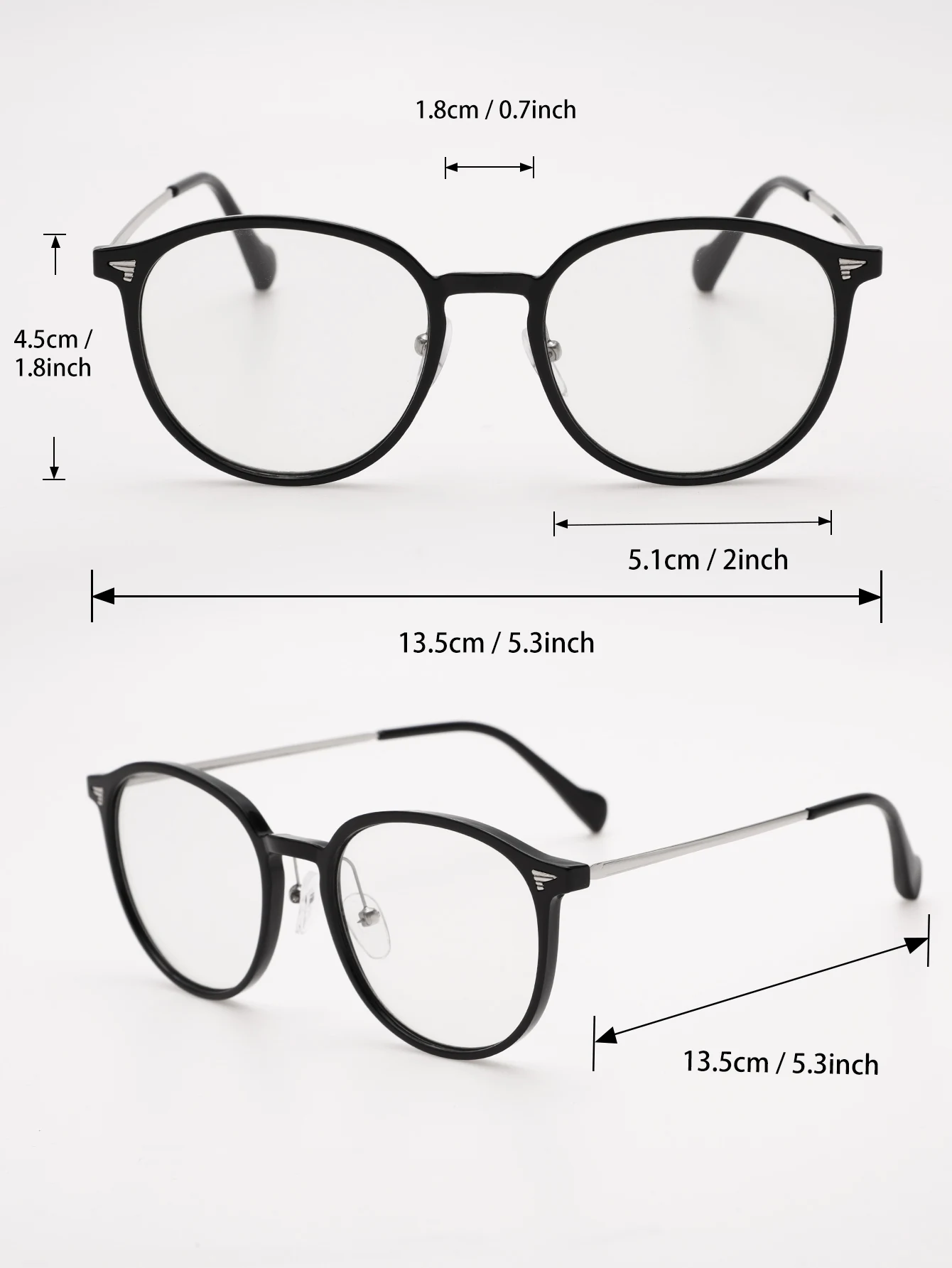1/2/3PCS Classic Unisex Square Frame Fashion Photochromic Glasses For Daily Life Fishing image 6