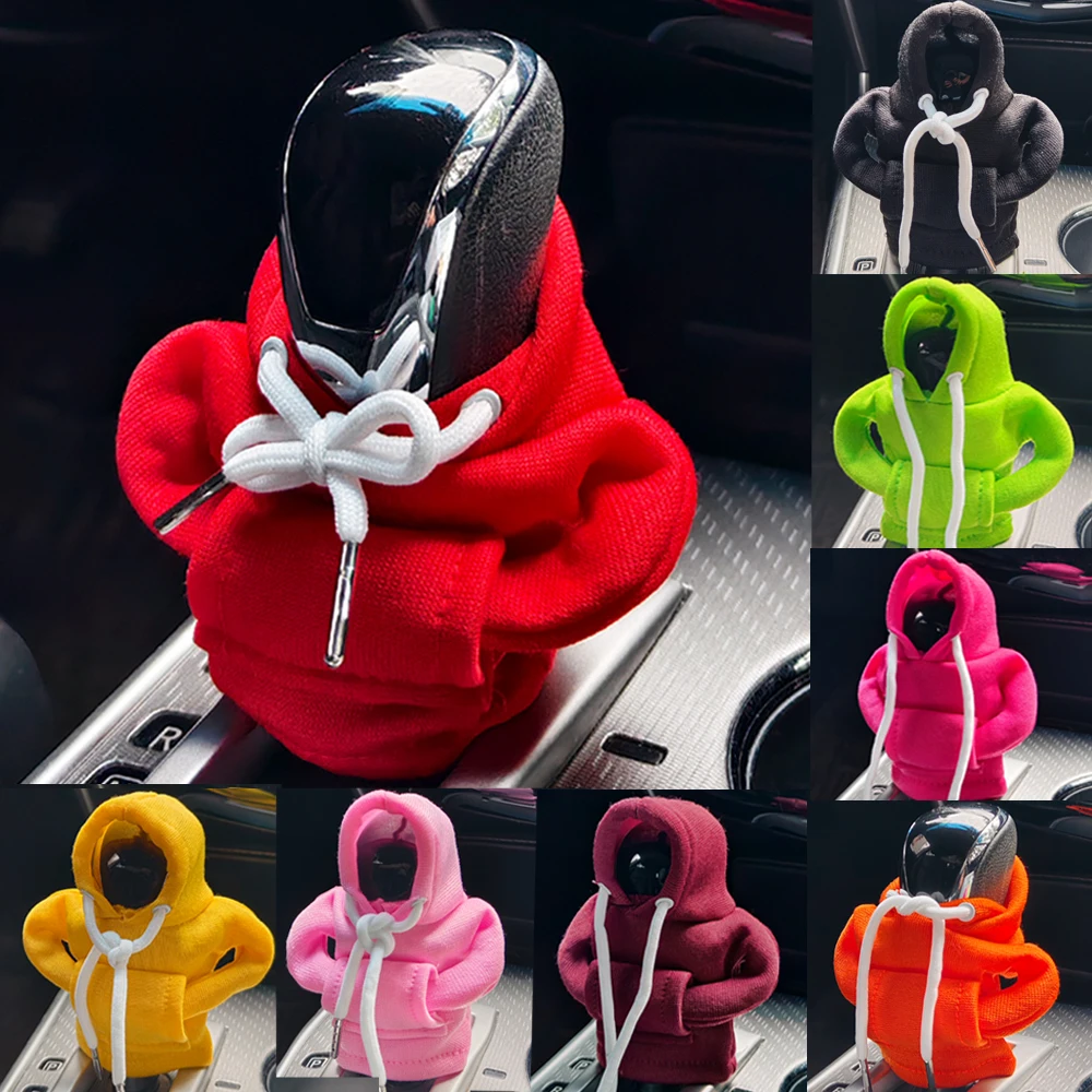 غطاء غبار ناقل الحركة على شكل غطاء محرك السيارة، غطاء مقبض تروس السيارة الأنيق، لوازم الديكور الداخلي، هدايا العيد