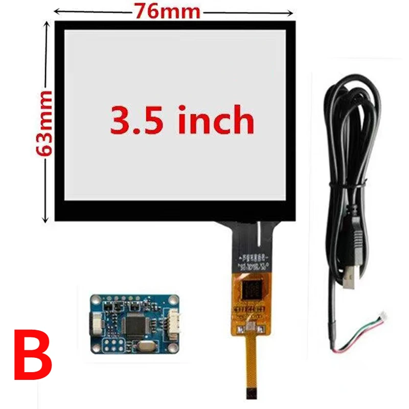 New 3.5Inch I2C /4Pin GT911 GT 911 For Kids Game Player Touch Panel Digitizer Screen Car DVD GPS Navigation Video Glass MP5