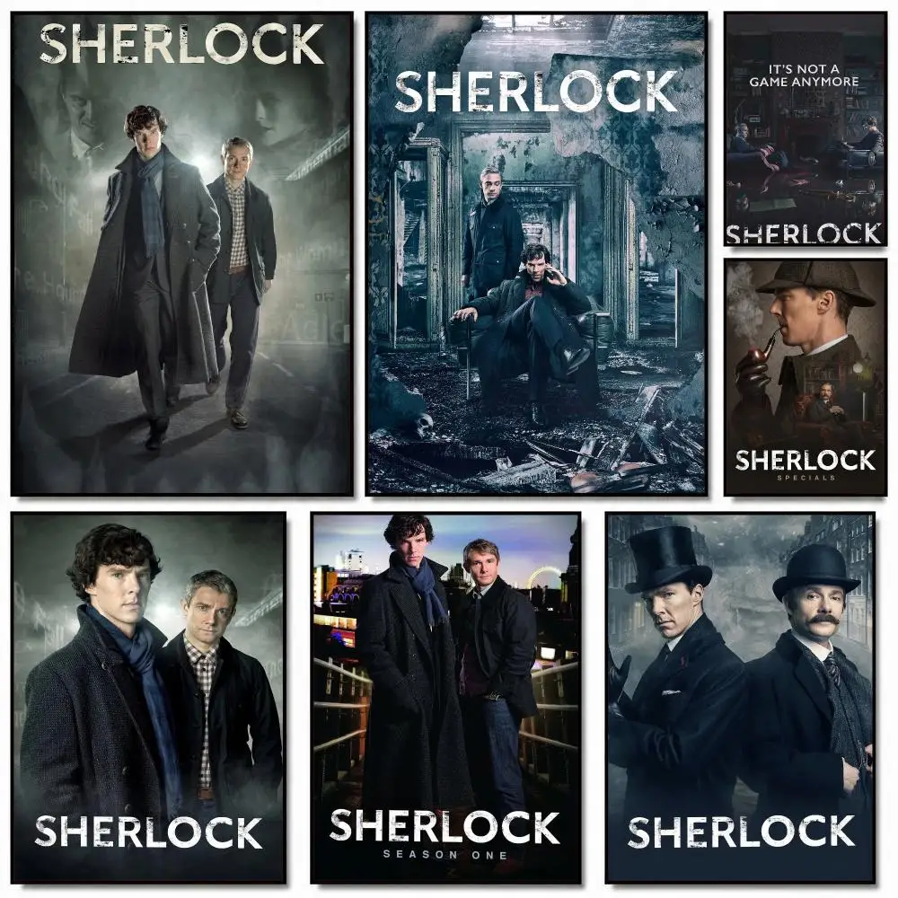 tv series S-Sherlock-K Painting Calligraphy Artwork for Home Bedroom Office Wall Decoration Gift