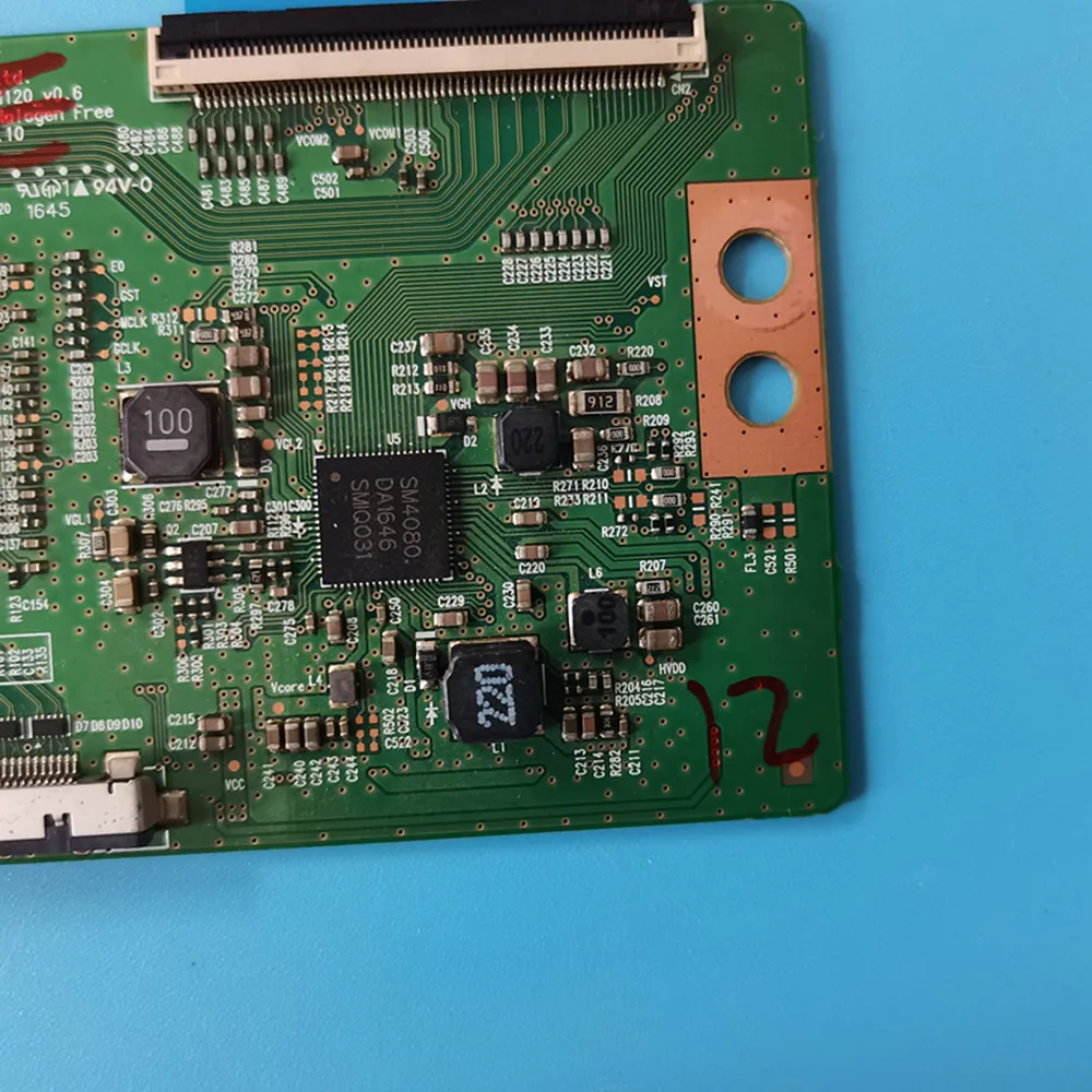 6871L-4293B Original T-CON LVDS Logic Board 6870C-0584A For LED43EC520UA 43E6000 43PFL5703/F7 43PFL5922 43PFL5601/F7 LT-43HW95U