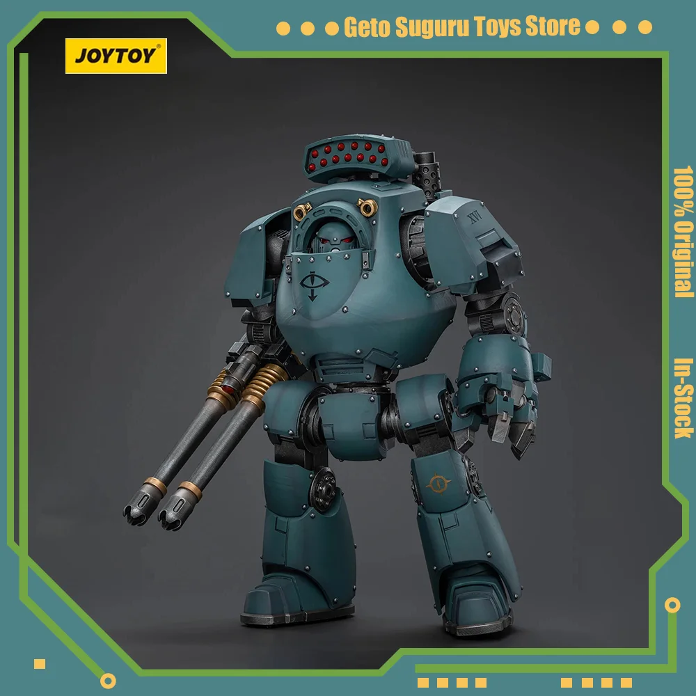 Joy Toy Sons of Horus Action Figure Contemptor Dreadnought With Gravis Autocannon Joint Movable Figurine Collection Model Toys