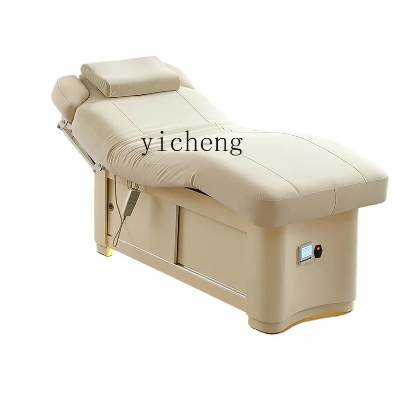 Cama de belleza eléctrica de alta gama XL, masaje de pestañas, calor, terapia de belleza médica auxiliar, cama de spa