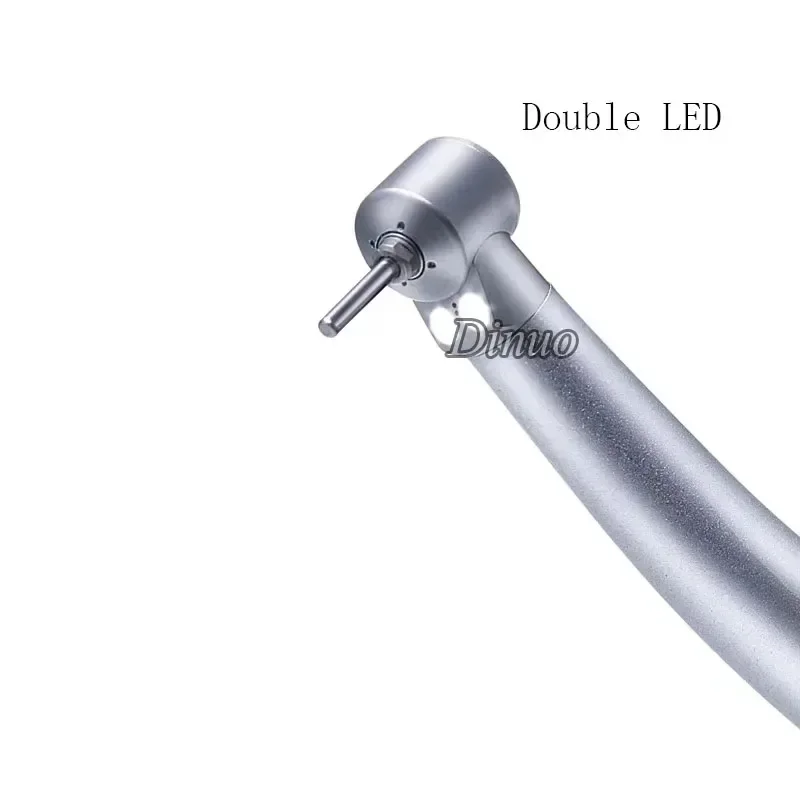 De ntal equipment mini head high speed turbine handpiece 2 LED self e-generator De ntal airotor handpiece midwest 4 2 hole 1 - 9