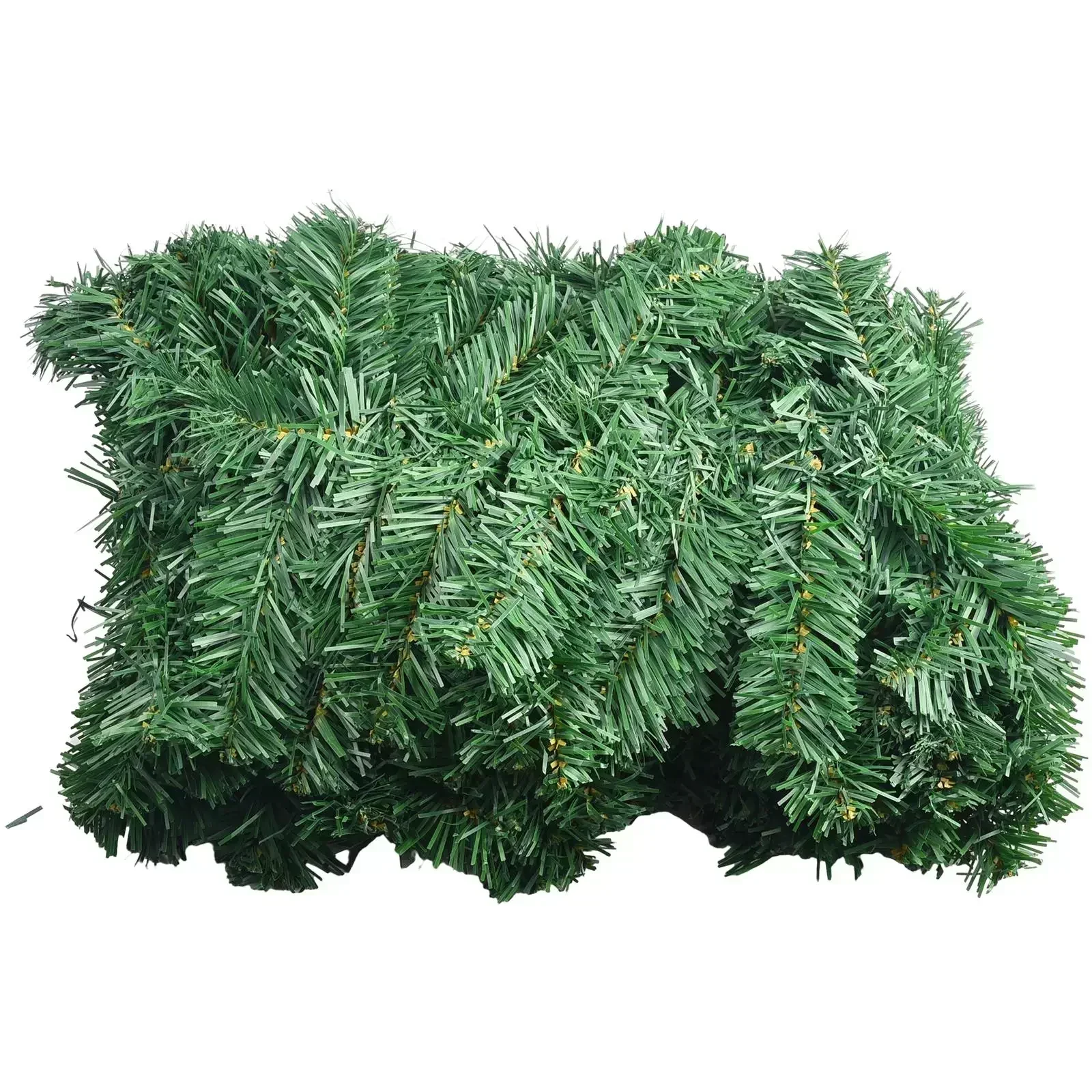 2.7m folha de pinho artificial rattan tira verde guirlanda de natal grinalda árvore de pinho de natal decoração de rattan ornamento de árvore de