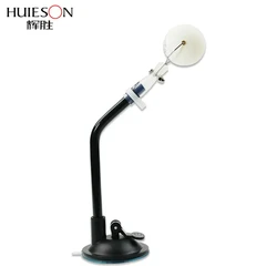 Huieson Suction Cup Based Table Tennis Trainer with Fixed Bronze-Holed Balls for Fixed Position Stroking Self Training