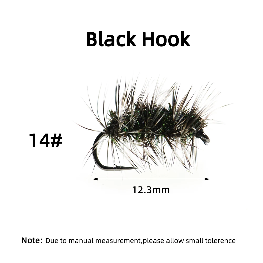 Wifreo Griffith's Gnat Mosca Seca para Trucha – Pesca Eficaz - imagen 5