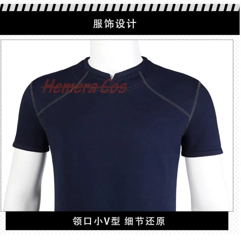 Resident 4 Leon Kennedy Costume Cosplay grigio t-shirt uomo body estate Evil Tee uomo adulto sport manica corta t-shirt Fitness