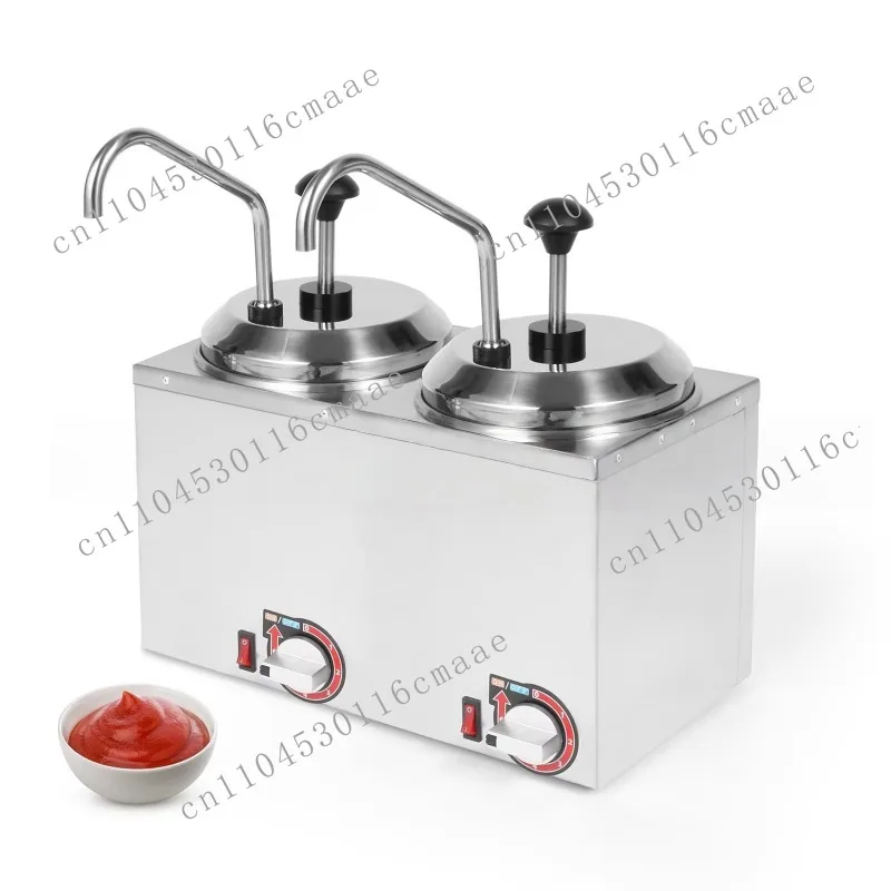 110V 220V New Restaurant Nachos Cheese Melter Dispenser Heating Machine for Chocolate Cheese Jams Cooking Equipment view 3