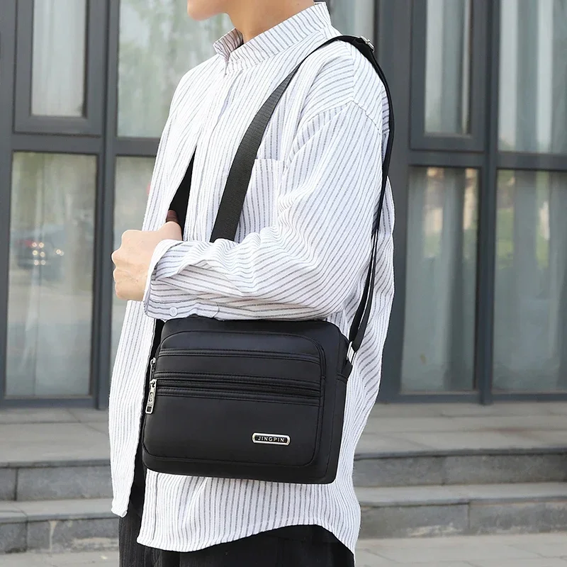 2023 Brand New Men Shoulder Bags Male Oxford Satchel Boy Messenger Bags Man Handbags for Travel Casual Large Crossbody Bags