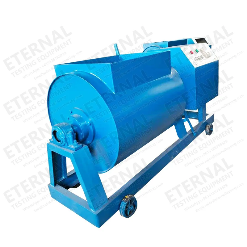 Lab Single Horizontal Axles Forced Concrete Mixer