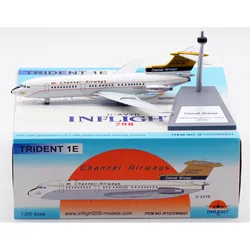 IF121CW0821 Alloy Collectible Plane Gift INFLIGHT 1:200 Channel Airways Hawker HS-121 Trident 1E Diecast Aircraft Model G-AVYB