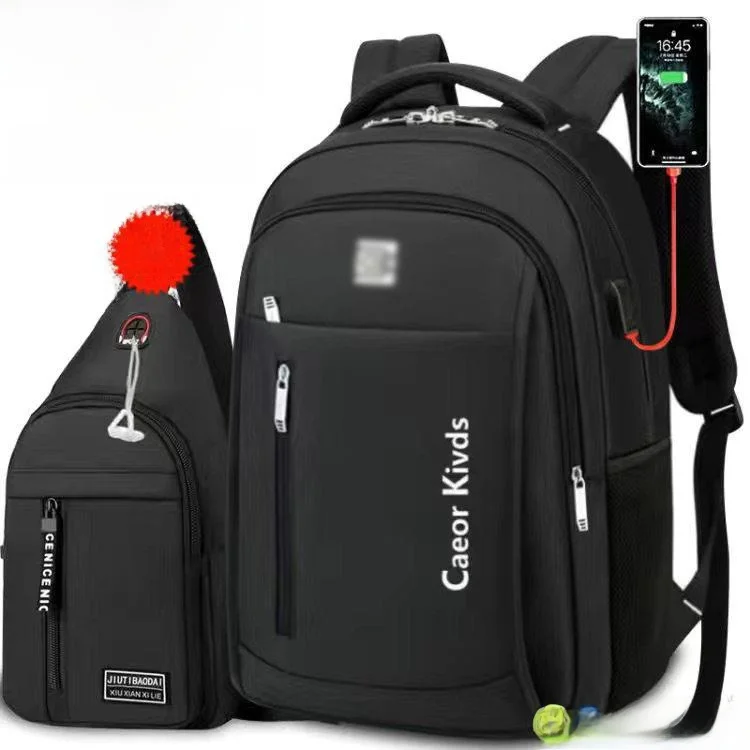 

High Quality Men's Backpack Casual Travel Commuter Bag Large Capacity Student Bookbag Trendy Business Bag Soft Shoulder Bag