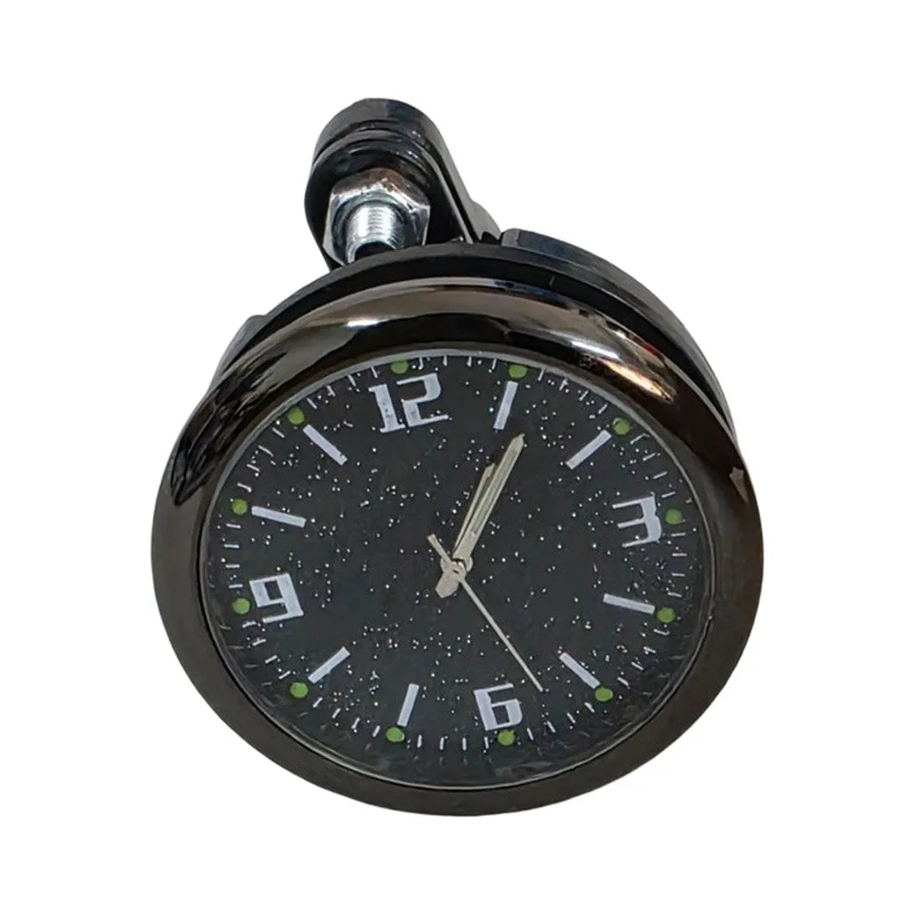 Round Handlebar Mount Clock Waterproof Watch 22/25mm For Motorcycle Handlebar Mount Round Clock Accessories