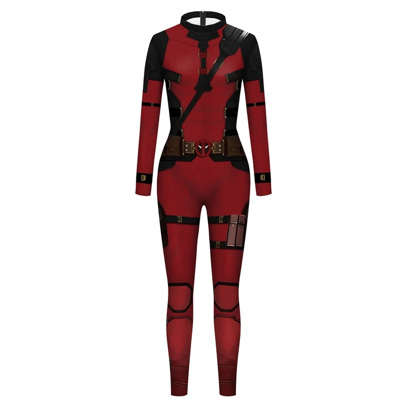 Smile Hero Wolverine Deadpool Cosplay Jumpsuit, Costume d'Halloween pour hommes et femmes, ZTremblJames Howlett Party, Costume de batterie