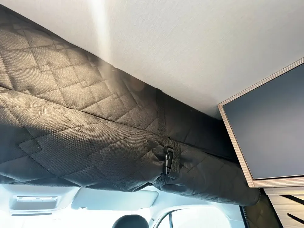 1pc Caravan Thermal Cab Divider Curtain For Fiat Ducato/Peugeot Boxer/Citroen Relay 2006+Ram Promaster Motorhome Accessories