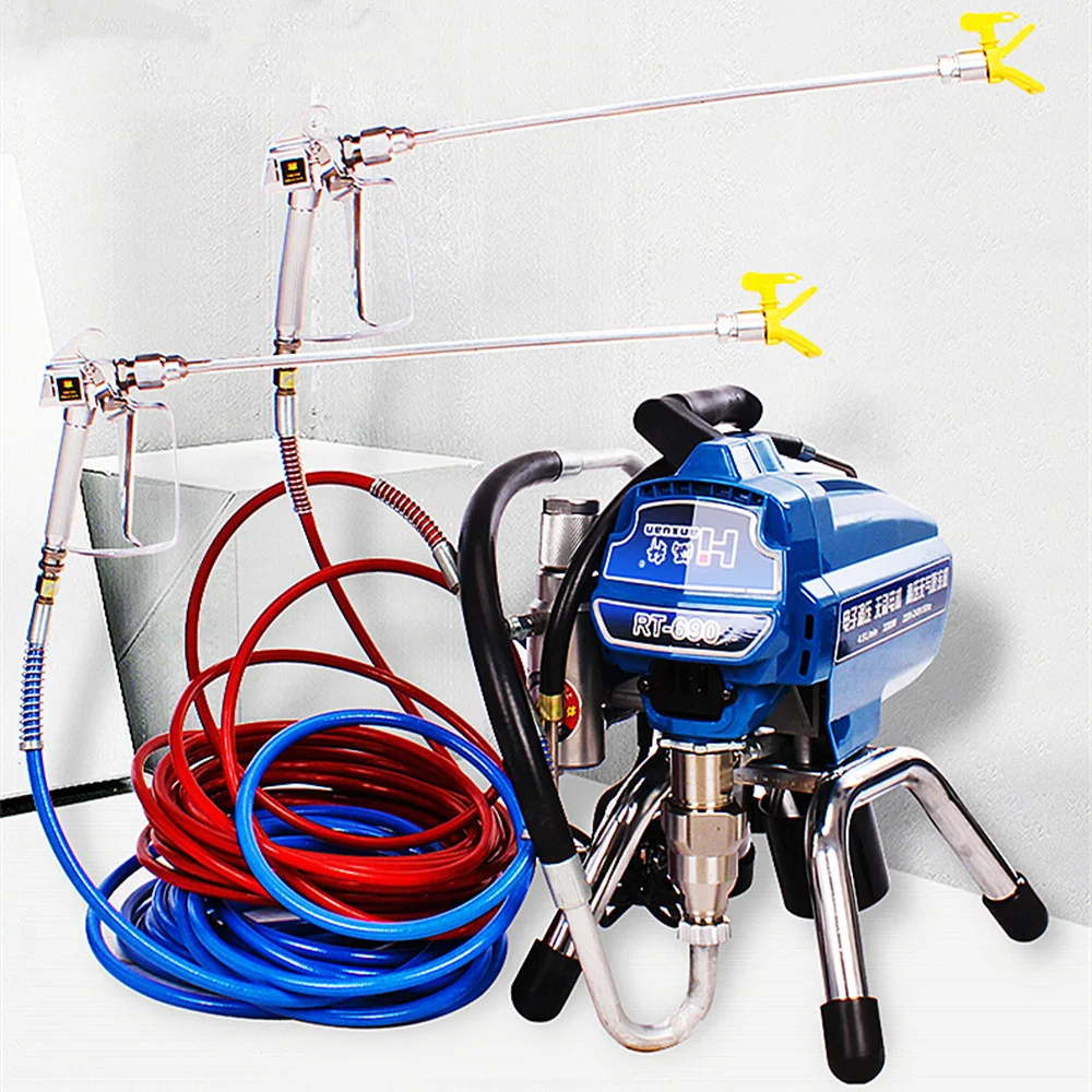 

4800W 6.8L High-power Electric High-pressure Airless Spraying Machine Emulsion Paint Wall Household Sprayer Painting Machine