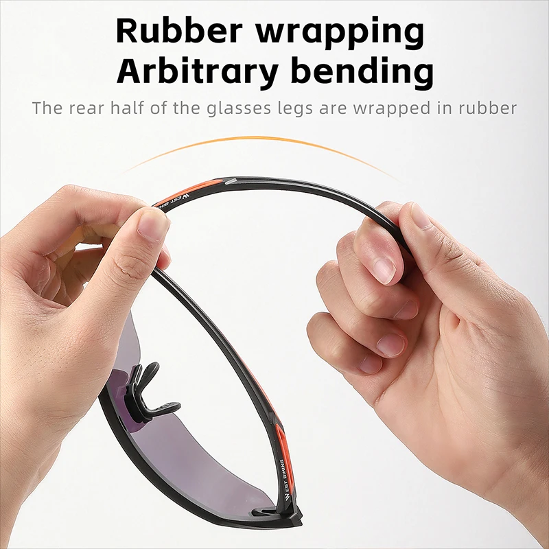 WEST BIKING Cycling Glasses Lightweight Large Frame Sunglasses HD MTB Road Bike Windproof Goggles Men Women Sports Eyewear