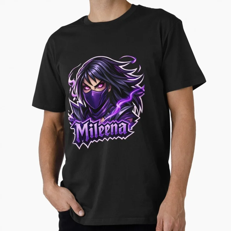 

Mileena 0501 Retro Video Game 90's Mortal Kombat MK Gift for gamer 100% cotton Short Sleeve Graphic T-Shirt All size tee S-6XL