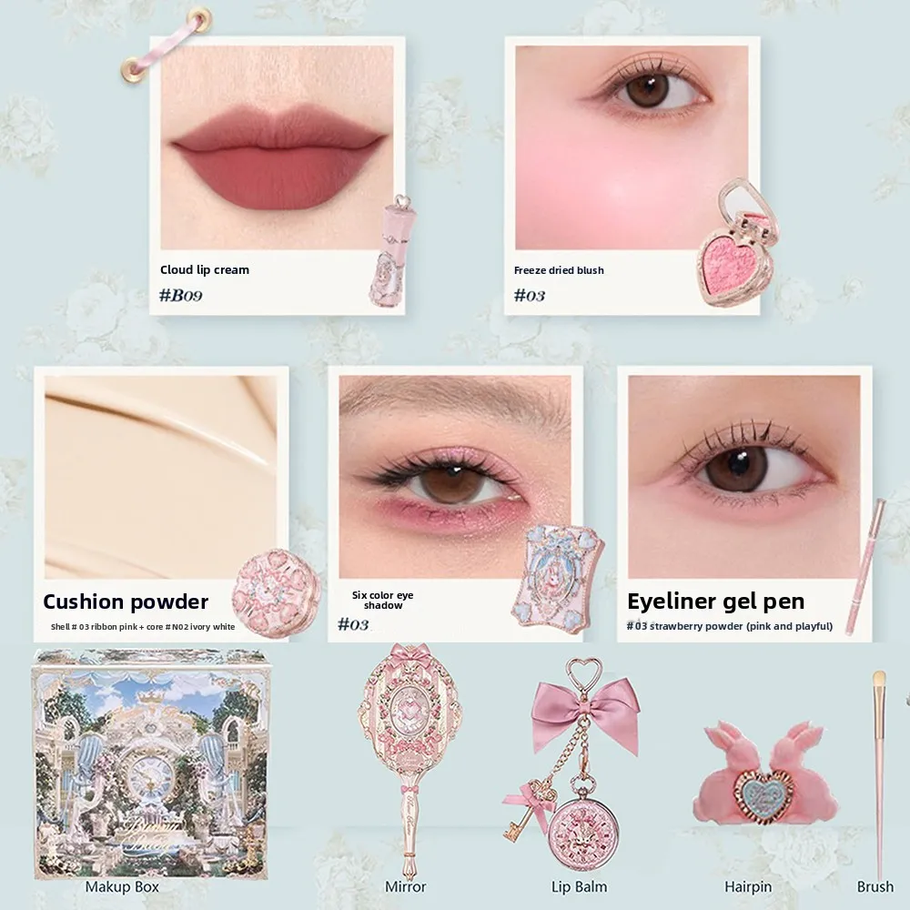 Flower Knows Makeup Set 10pcs Fruity Perfume Gift Box