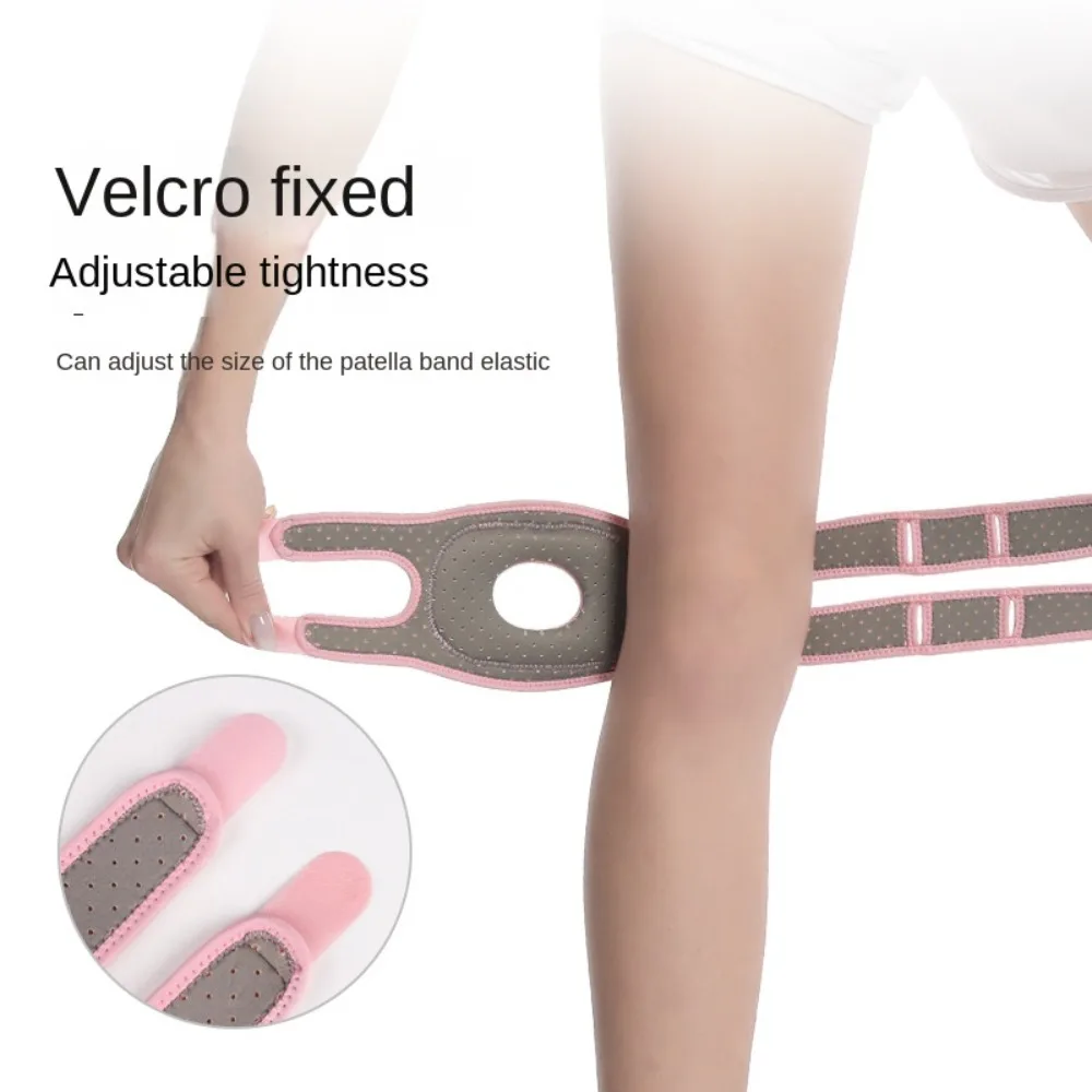 Professional Chloroprene Rubber Knee Support Brace Black Grey Pink Breathable Sports Patella Bandage Strap Sportswear Men Women