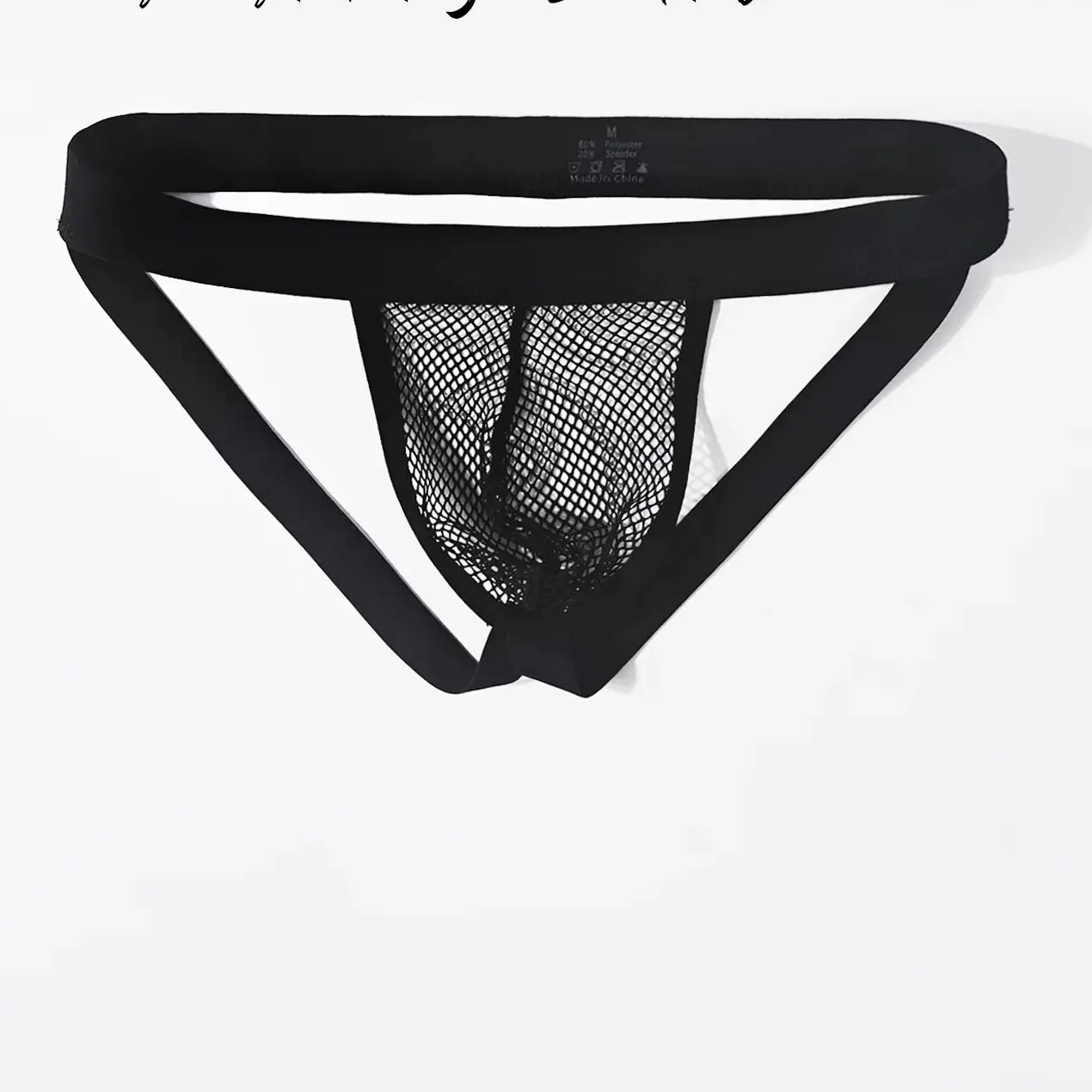 Jock Strap Underwear Men Thong Sexy Man Mesh G String Anal Jockstrap Erotic Panties Backless Lingerie G-String Homme Underpants
