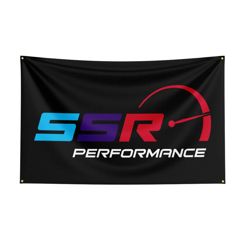 3x5ft S-SSR عجلات قطع غيار السيارات العلم غرفة ديكور العلم ديكورات خارجية أعلام للغرف