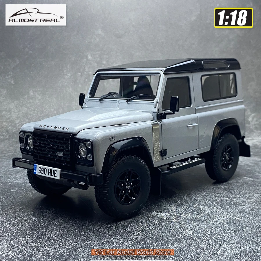 

Almost Real AR 1/18 Land Rover Defender 90 "2,000,000" Pcs Edition - 2015 metal diecast model cars Collecting Classic Models