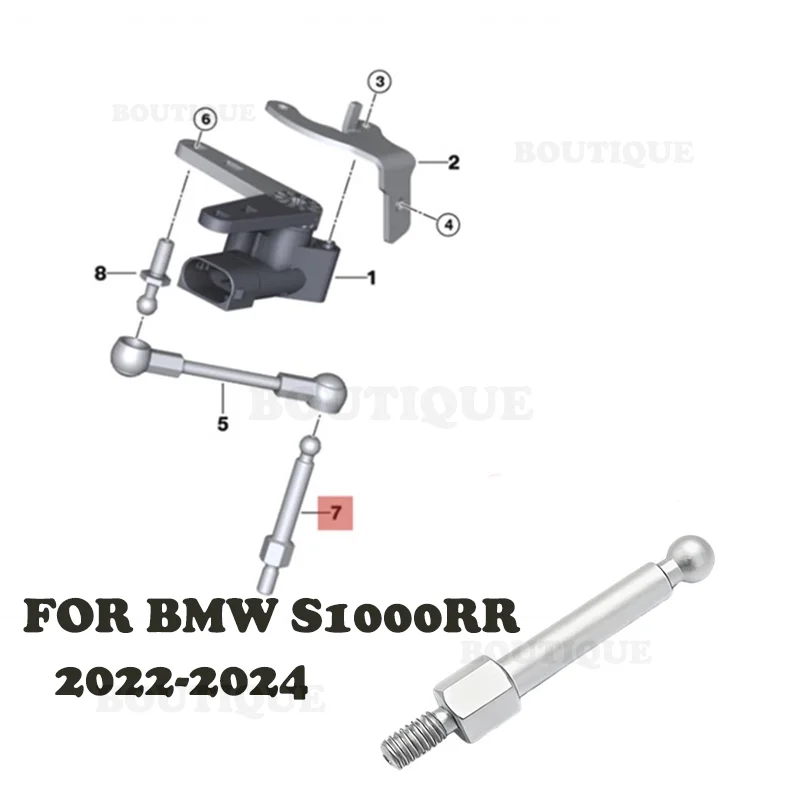 

31427108163 For BMW S1000RR 2021-2024 Height Sensor Bottom Ball Pin - Suspension Leveling System Replacement
