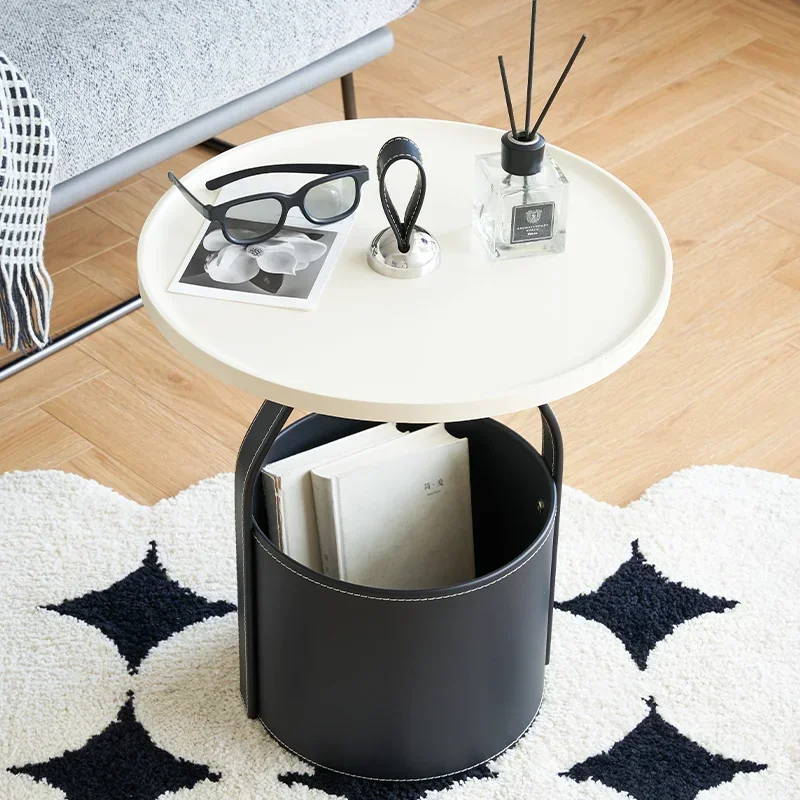 Aesthetic Space Saving Coffee Tables Storage Design Unique Luxury Coffee Tables Round Modern Table Basse De Salon Home Furniture